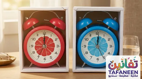 Mini Metal Alarm Clock (Model 18416-12)