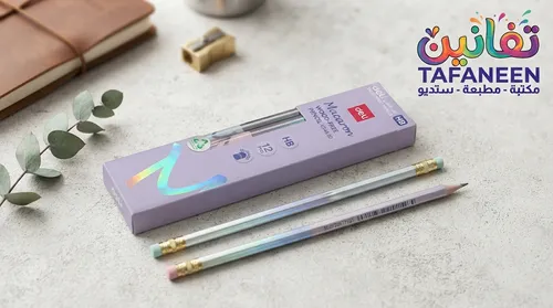 Deli Macaron HB Graphite Pencil (Model U584 00)