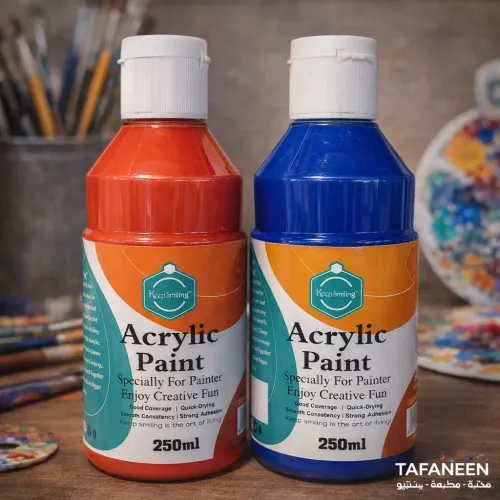 Keep Smiling Acrylic Paint Bottle - 250 ml