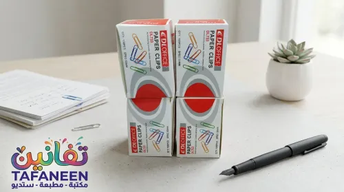 Pin Clips Colored Paper Box – 100 33mm 733 DL