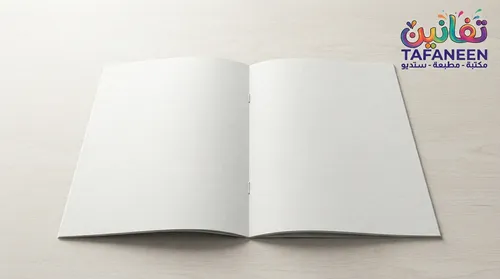 Mohamed & Amira 56-Sheet Plain Unlined Notebook