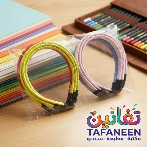 Fabric-Wrapped Metal Headband
