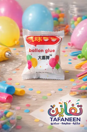 White Double Sided Balloon Bag