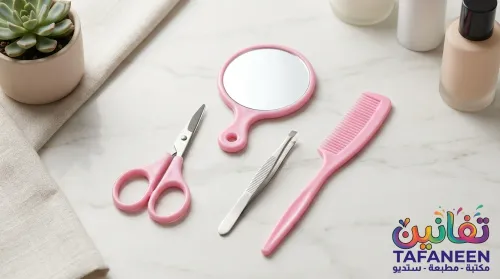 Nails Card Pieces Set – 4 + Mirror