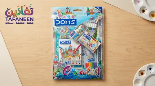 Doms 11-Piece School Art Set in Bag (Model 80903)