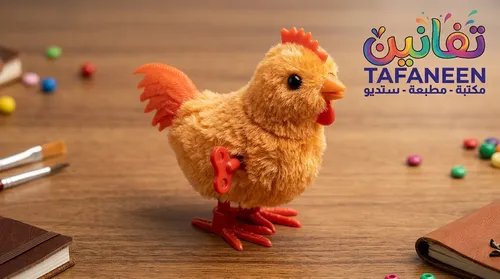 Wind-Up Jumping Chick Toy
