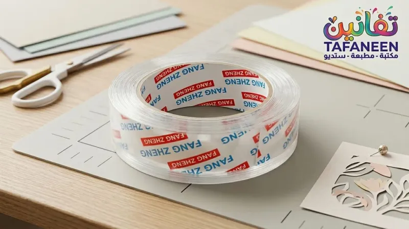 Small Transparent Narrow Soltip Tape Roll