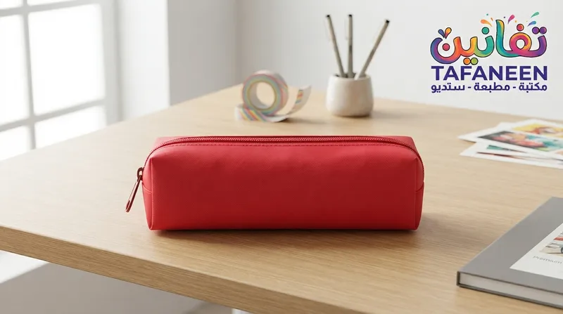 HEND Large Standard Plain Waterproof Pencil Case