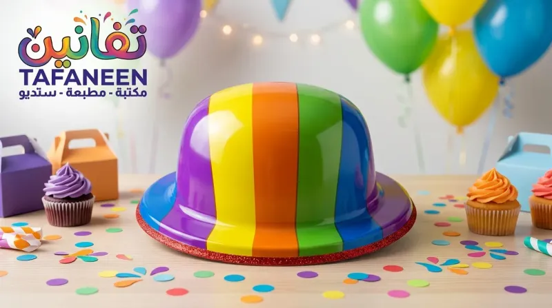 Plastic Cap Colored Circle