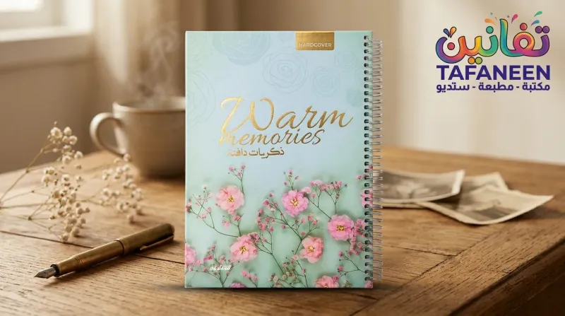 Al-Adib Hard Cover Spiral Copybook – 100Sheets Aladib A151