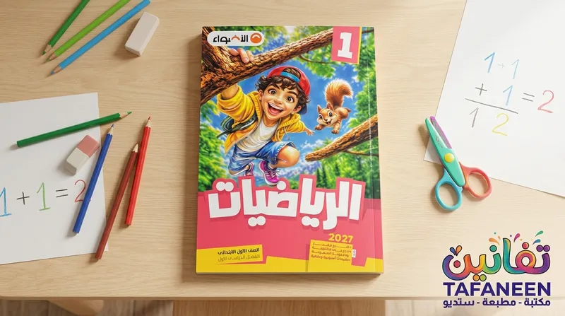 El-Adwaa Mathematics Primary 1 - Term 1 Educational Book