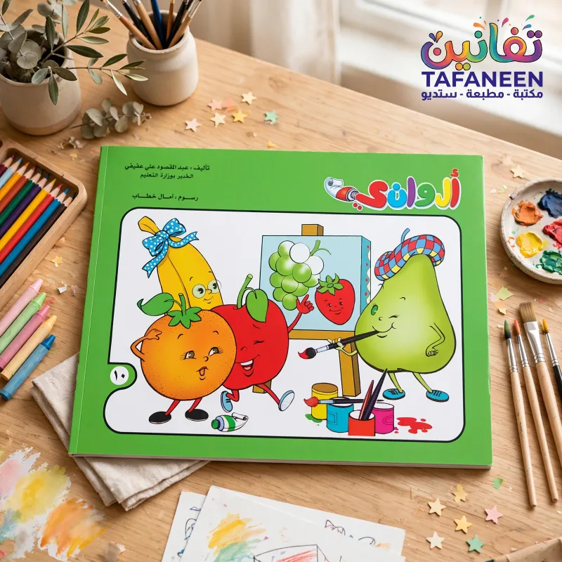 Large Coloring Book My Colors