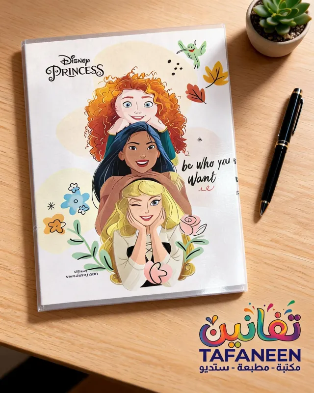 كشكول 60 ورقه فرنساوي ديزني 3 سطور