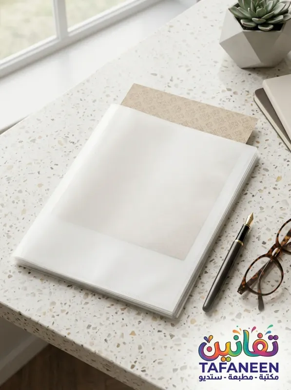 Plastic Sheet Binder A5
