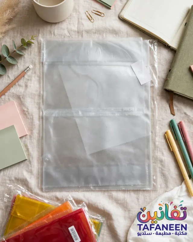 Plastic Sheet Binder A5