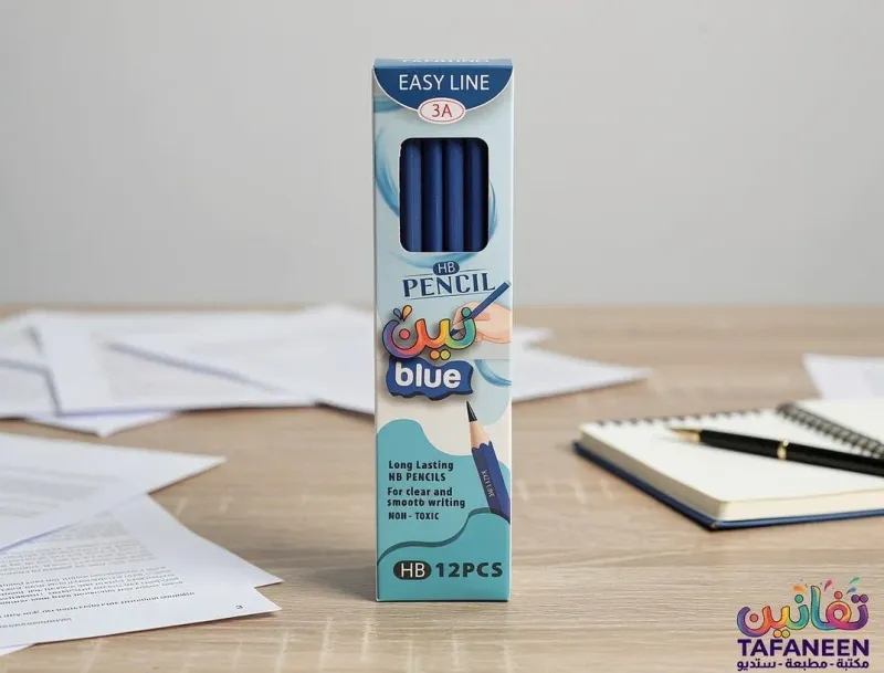 3A Easy Line Blue HB Pencil 7986