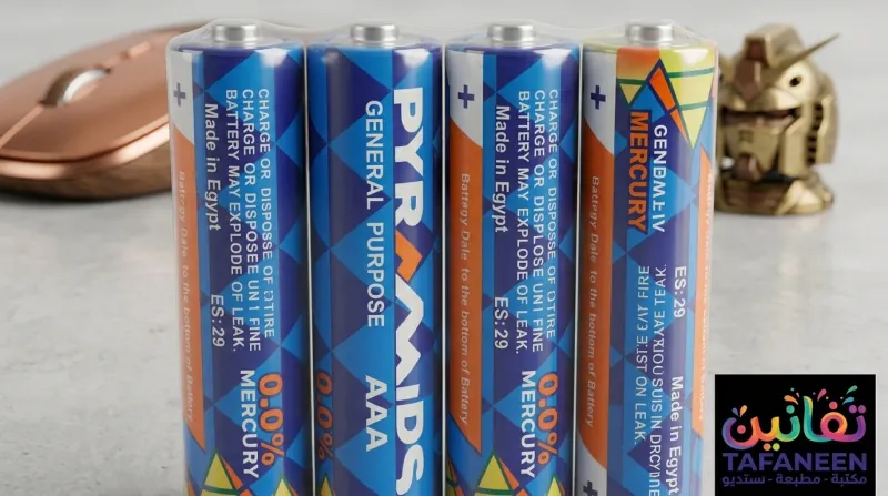 Battery Clock/Watch Set – 4 PYRAMIDS
