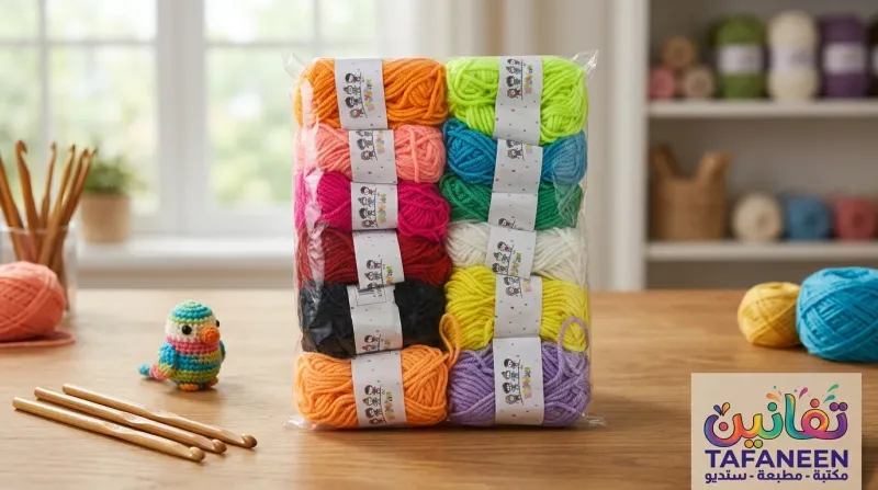 بكرة خيط صوف تريكو ص EASY YARN