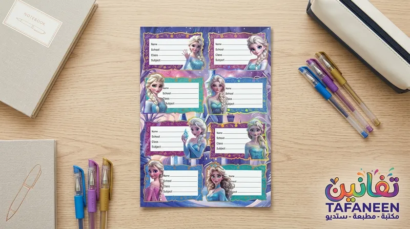 TOP 5-4 8-Sheet Per Page Ticket Card