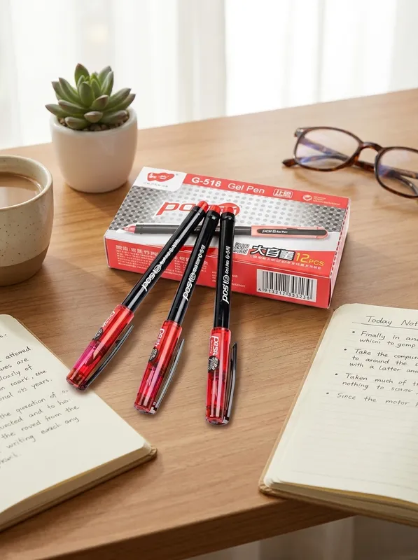 Gel Ballpoint Pen POS G518