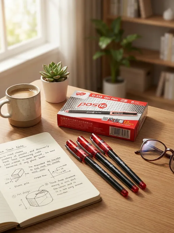 Gel Ballpoint Pen POS G518