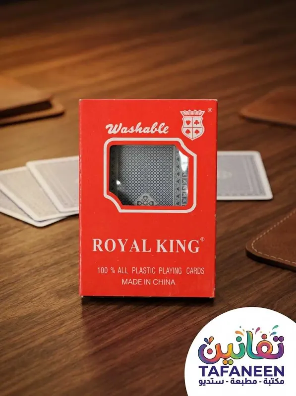Plastic Red Playing Cards – 191