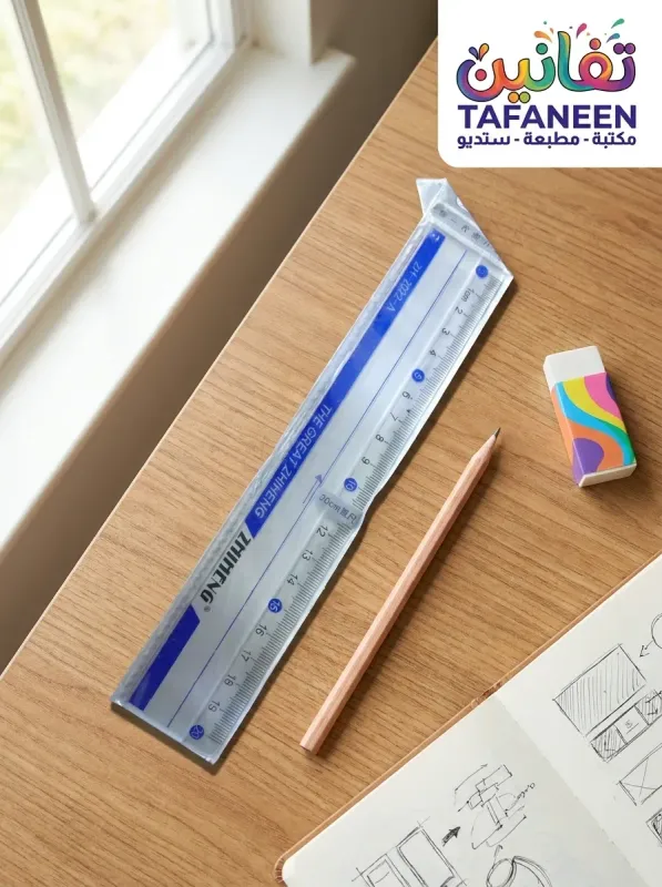 Transparent Plastic Ruler – 20cm ZH