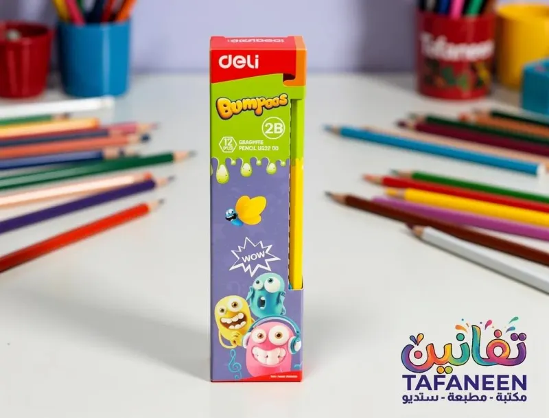 قلم رصاص 2B Deli Bumpees  U522