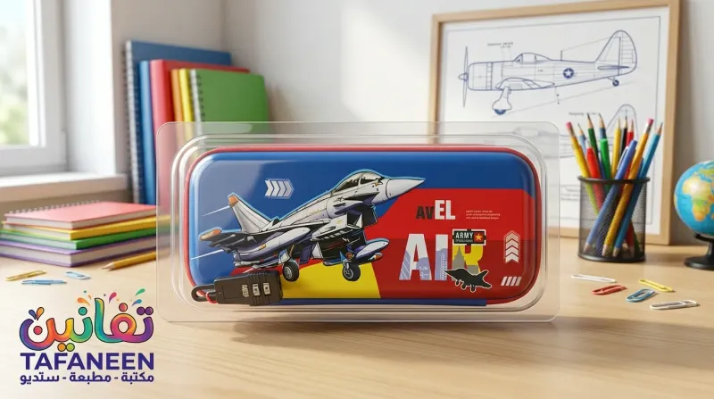 HR Security Lock Zipper Pencil Case (Model HR-4645)
