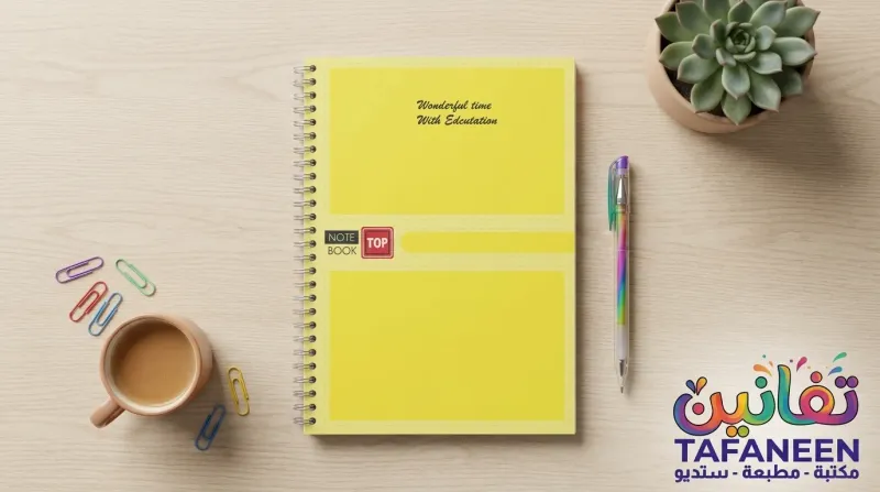 TOP Wire-Bound 140-Page A5 New Flower Subject Notebook
