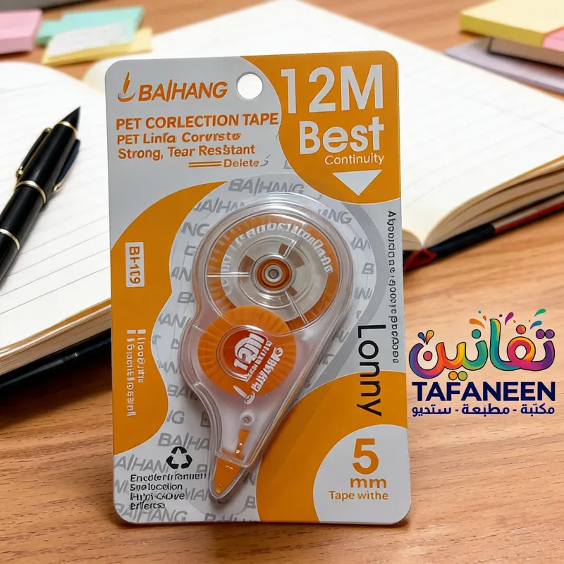كارت كوريكتور شريط BAHANG 5mm 12 M BH-109