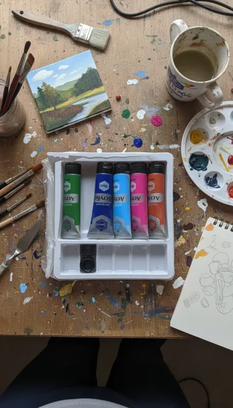 Acrylic Tube – 30mm Colors B4030