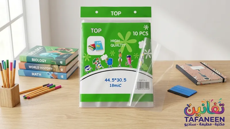 TOP 19-2 Plastic Book Covering Roll (18 Micron)