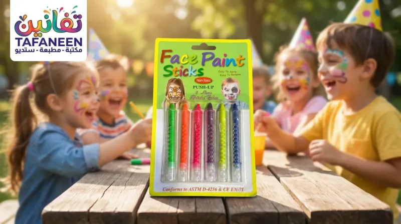 Colors Face Wax Neon Card Push-up