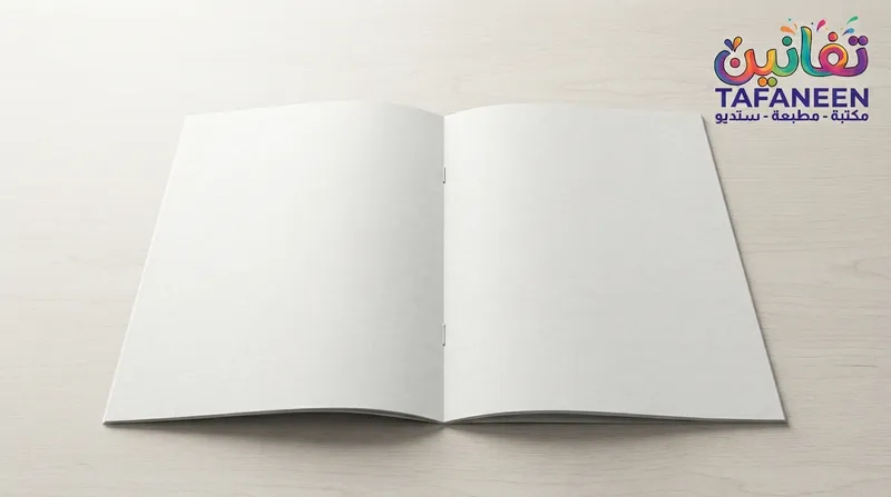 Mohamed & Amira 56-Sheet Plain Unlined Notebook