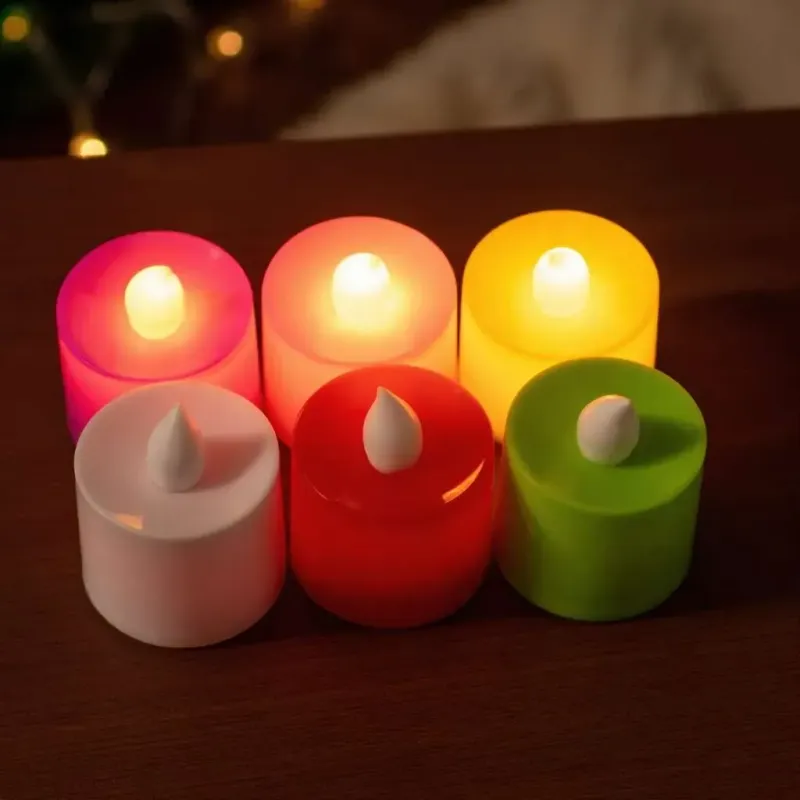 Abda Colored Candle Electronic & Montaser