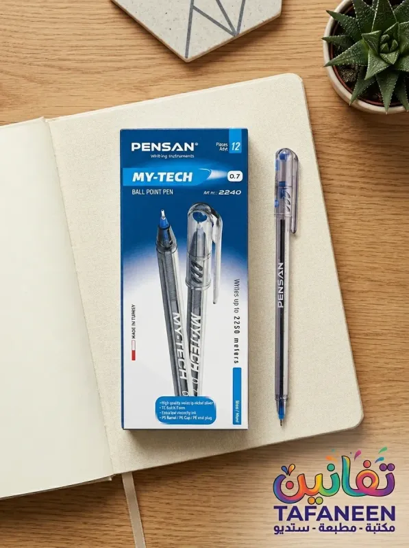 Pensan Ballpoint Pen MY-TECH blue .7