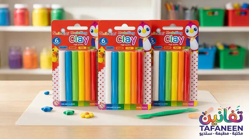 صلصال 6 صباع smile Kids BL 50-6C
