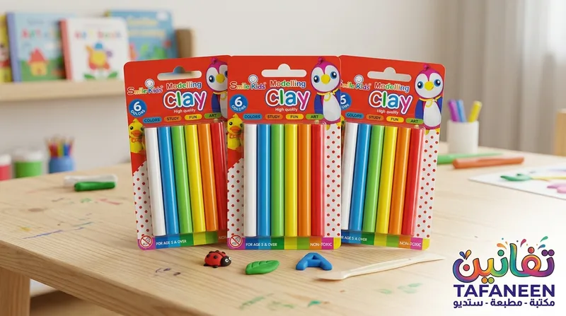 صلصال 6 صباع smile Kids BL 50-6C