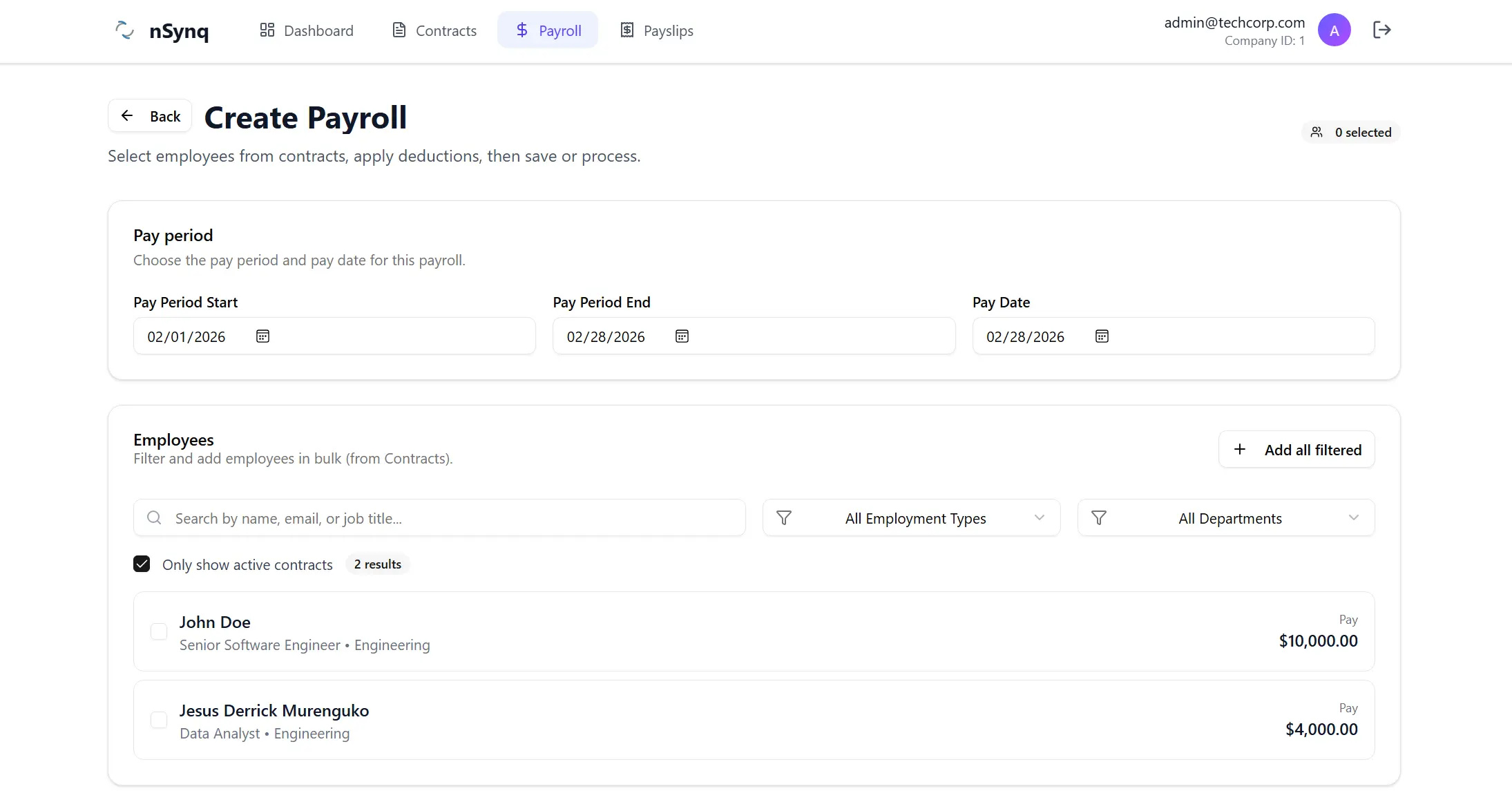 Multi-location and multi-currency preview