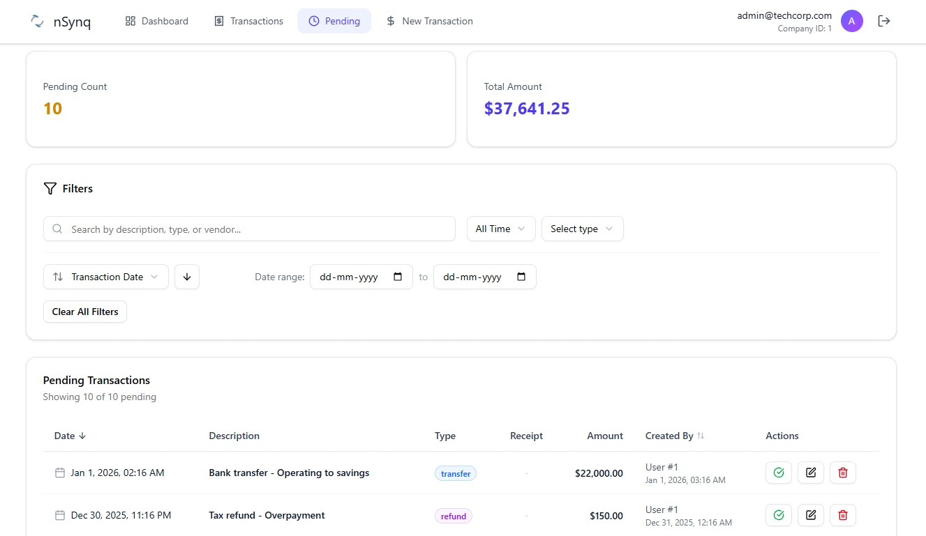 Financial reporting preview