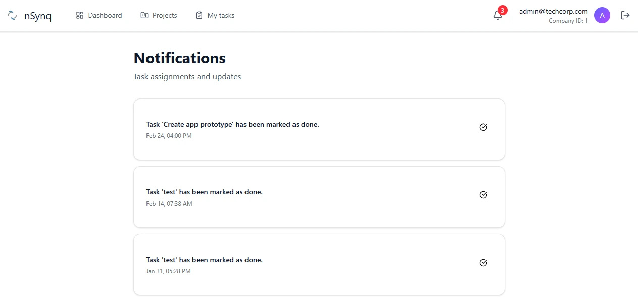 Notifications and alerts preview