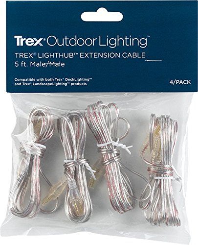 TREX LIGHTING 5' MALE WIRE (1/PACK)