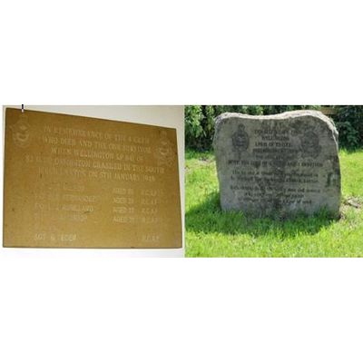 Laxton Air Crash - World War Two