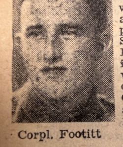 Douglas Haig Footitt