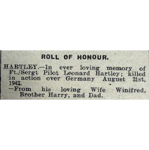 Photo of Leonard Hartley