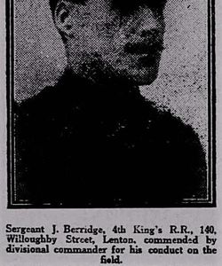 John Bernard George Penter Patrick Augustus Berridge