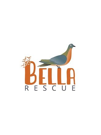 Logo da Bella Rescue criado para participar de concurso da 99Designs. Criado no Illustrator