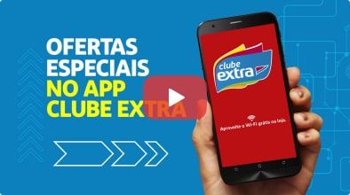 Animação da cartela App para o cliente Extra.