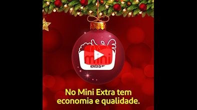 Animação de cartelas da peça digital Natal Collection para o cliente Extra.